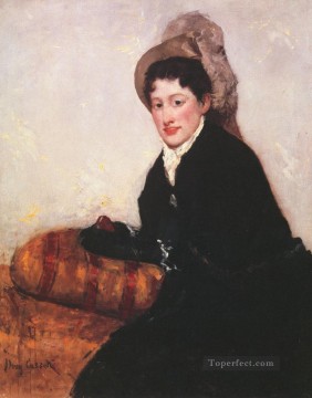 女性の肖像 1878 年 母親の子供たち メアリー・カサット Oil Paintings